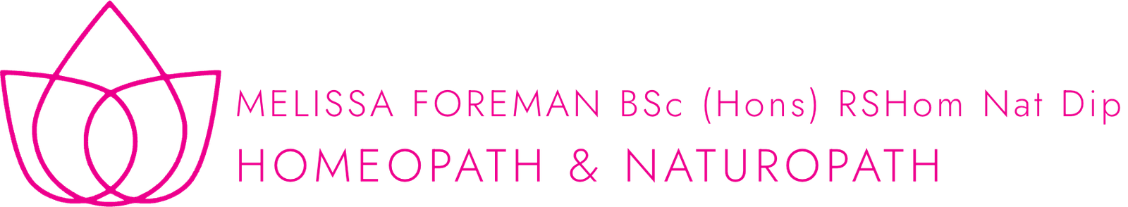 Melissa Foreman, Homeopath & Naturopath